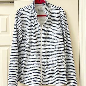 T by Talbots zip Fitness Jacket